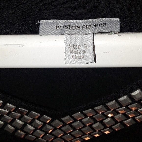 Boston Prosper black and meta l dress - Picture 8 of 8